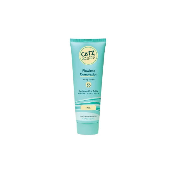 CoTZ Skincare Flawless Complexion SPF 50 Richly Tinted