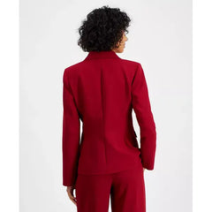Women's Single-Button Peak-Lapel Blazer, Created by Macy's-Mulberry