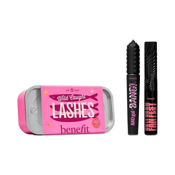 Benefit Cosmetics 2 Piece Wild Caught Lashes Mascara Set ,Voluminous Lash Definition