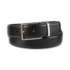 Alfani Men's Burnished Edge and Metal Loop Dress Belt