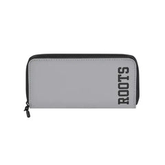 Roots Men's SLIM ZIPPER ROUND WALLET