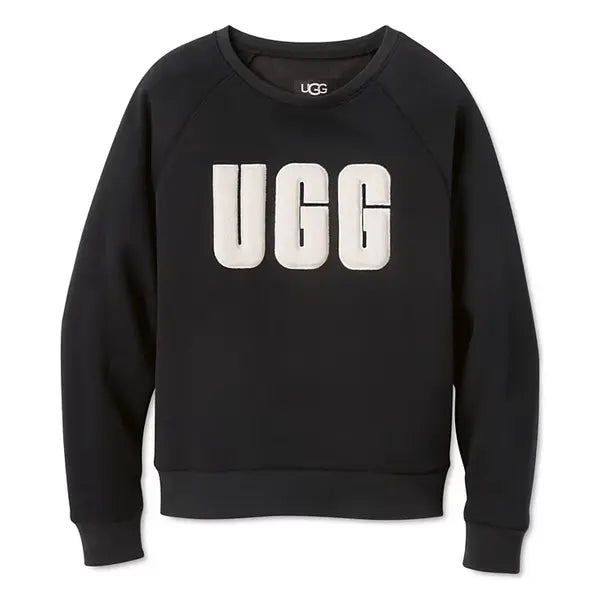 UGG® Women's The Madeline Fuzzy-Logo Crewneck Sweatshirt, Cozy and Stylish Loungewear