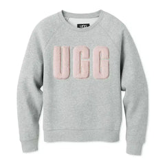 UGG® Women's The Madeline Fuzzy-Logo Crewneck Sweatshirt, Cozy and Stylish Loungewear