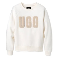 UGG® Women's The Madeline Fuzzy-Logo Crewneck Sweatshirt, Cozy and Stylish Loungewear
