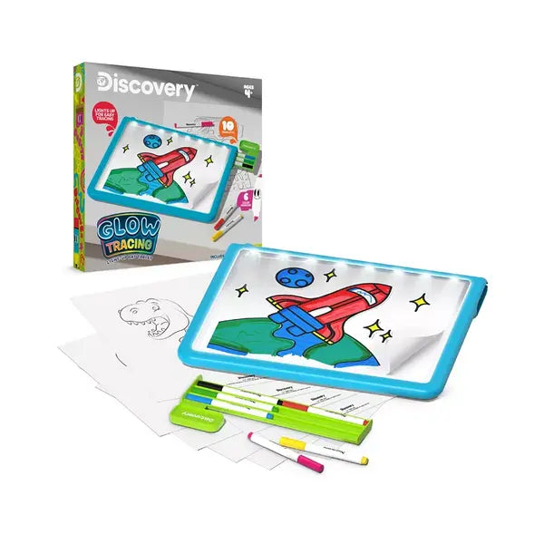 Discovery Kids Glow Tracing Light-Up Art Tablet