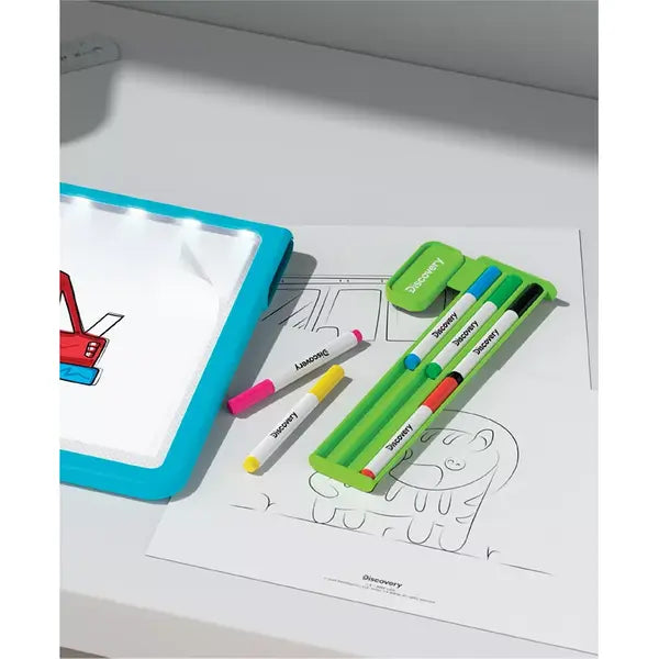 Discovery Kids Glow Tracing Light-Up Art Tablet
