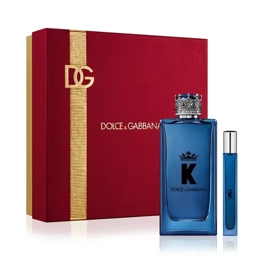 Dolce&Gabbana Men's 2 Piece K Eau de Parfum Gift Set , Premium Fragrance Collection
