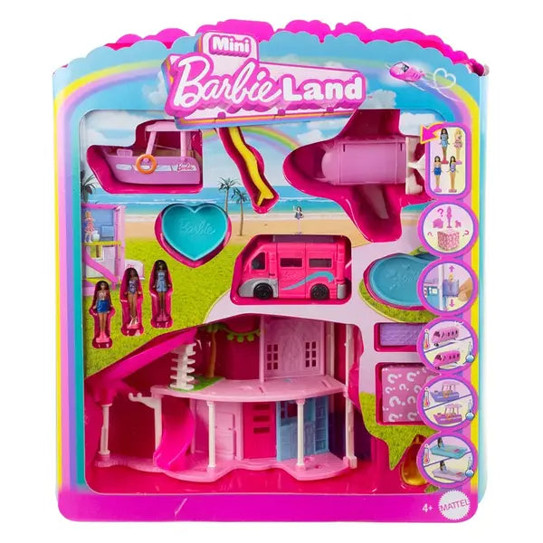 Barbie Mini BarbieLand DreamHouse 3-Vehicle Playset