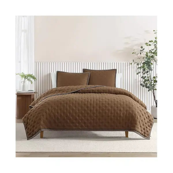 UGG® CLOSEOUT Devon UGG Braid Quilt Set Full/Queen Size, Soft and Cozy Bedding Set