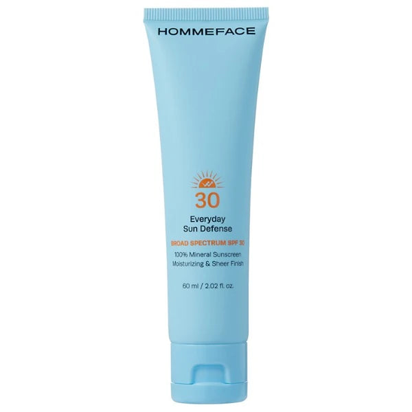 HOMMEFACE Everyday Sun Defense SPF 30 Mineral Face Sunscreen, 2.02 oz.