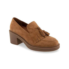 Aerosoles Gibes Womens Block Heel Loafers, Stylish Comfortable Footwear
