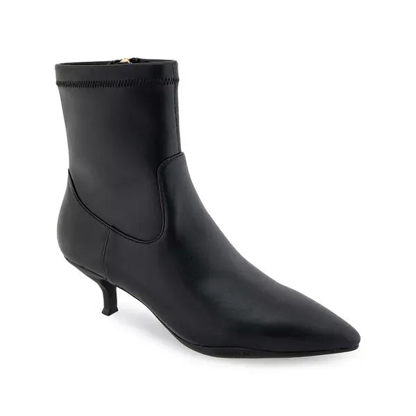 Aerosoles Womens Lasko Kitten Heel Booties, Stylish Comfortable Ankle Boots