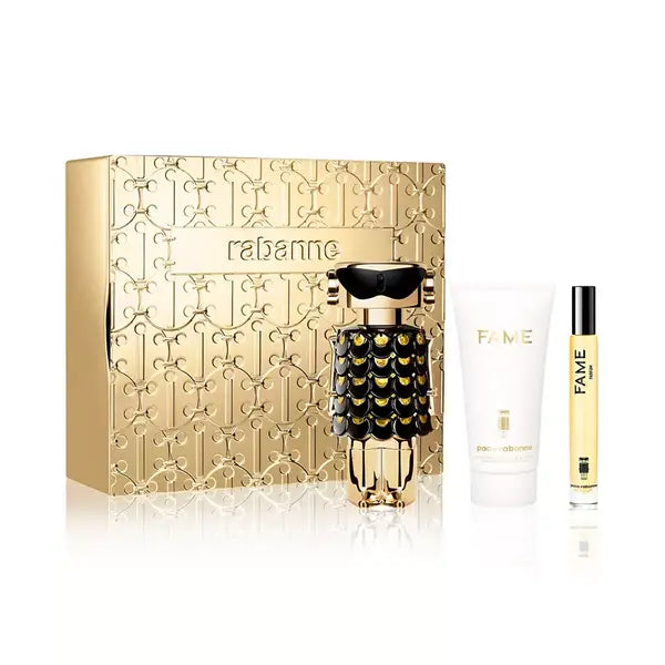 Rabanne 3 Piece Fame Parfum Gift Set, Luxury Fragrance Collection