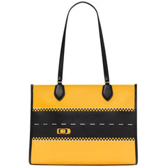 Kate Spade New York Manhattan Taxi Printed PVC Large Market Tote