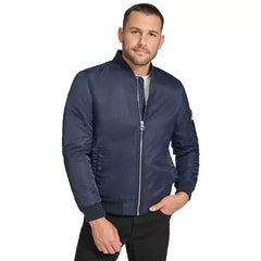 Men's Classic MA-1 Nylon Bomber Jacket