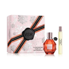 Viktor & Rolf 2-Pc Flowerbomb Tiger Lily Eau de Parfum Gift Set , Luxury Floral Fragrance