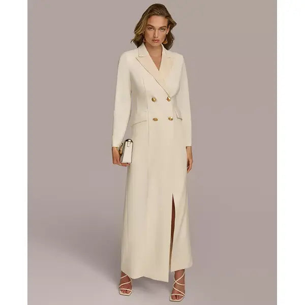 Women's Blazer Maxi Dress ,Created by Macy's-Pristine