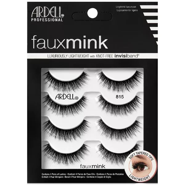 Ardell Faux Mink Lash #815, 4 Pack