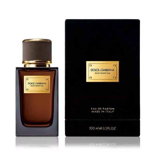 Dolce&Gabbana Velvet Desert Oud Eau de Parfum , Luxury Fragrance ,3.3 oz