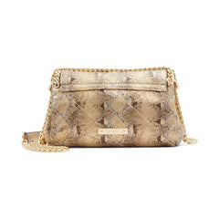 ALDO Kayley Small Shoulder Bag, Compact Stylish Functional Women Handbag, Gold