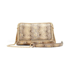 ALDO Kayley Small Shoulder Bag, Compact Stylish Functional Women Handbag, Gold
