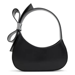 ALDO Alexandriax Small Shoulder Bag, Chic Compact Stylish Womens Handbag, Black Overflow