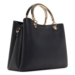ALDO Surgoinee Large Satchel Bag, Spacious and Stylish Handbag , Black