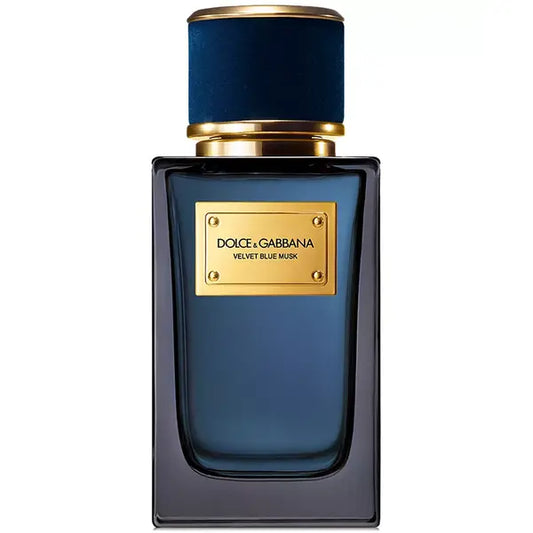 Dolce&Gabbana Velvet Blue Musk Eau de Parfum, Luxurious Sensual Fragrance, 3.3 oz