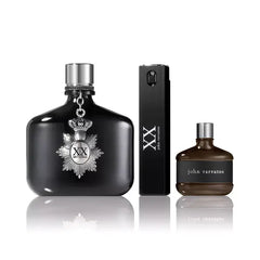 John Varvatos Men's 3 Piece XX Eau de Toilette Gift Set for Men Ideal Fragrance Gift Set