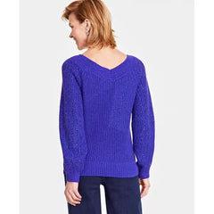 INC International Concepts Embellished Sweater, Created for Macy's-Deep lris