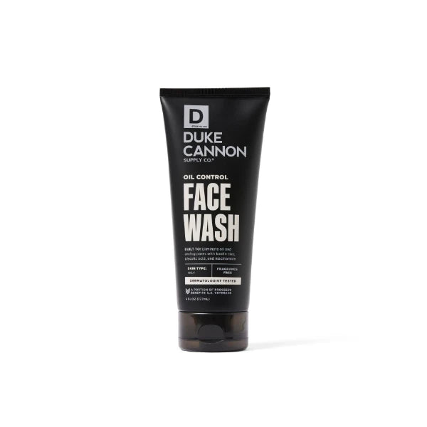 Duke Cannon Oil Control Face Wash