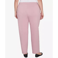 Alfred Dunner Plus Size Telluride Millennium Faux Fly Front Average Length Pants