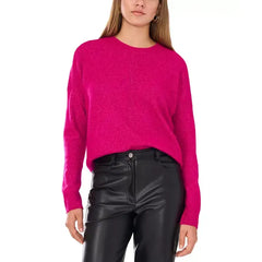 Macy's Women's Ribbed Crewneck Long-Sleeve Sweater-Euphoria