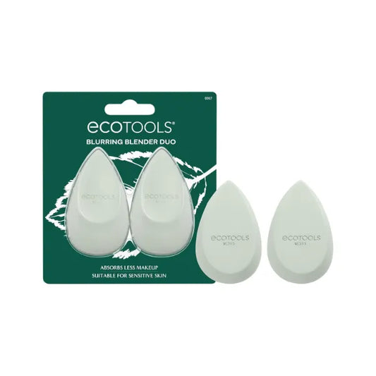 EcoTools Blurring Blender Makeup Sponge, Makeup Blender Sponge For Blurred Skin, For Liquid & Cream Foundation, Cloud Coverage Memory Foam, Eco Friendly & Latex Free, Cruelty-Free & Vegan