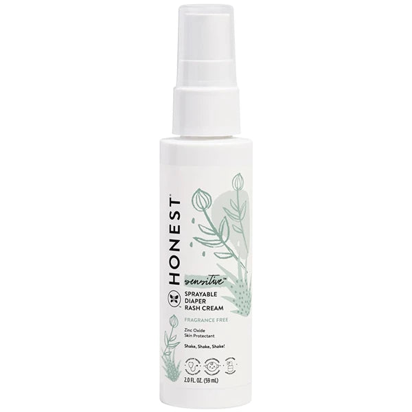 The Honest Company Hypoallergenic Diaper Rash Cream, Moisturizing, Calming Zinc Oxide Ointment, NEA Recognized Cruelty-Free