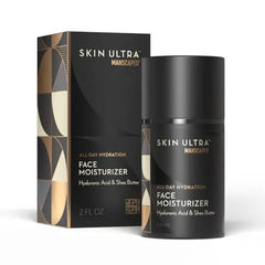 MANSCAPED Skin Ultra Face Moisturizer - Men's Daily Hydrating Skincare Lotion Infused with Hyaluronic Acid, Vitamin E & Shea Butter, Non-Greasy, Fast Absorbing, 2 fl oz