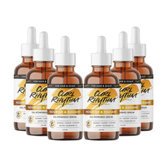 Curl Rhythm Nourish and Radiant Oil-Powered Serum - Nourishing Hair Oil - Non-Greasy Scalp Care - Hair Serum with Biotin for All Hair Types