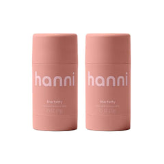 HANNI Fatty Body Moisturizer Stick with Fatty Acids, Travel Size Friendly Solid Lotion for Plumping and Hydration, Fragrance-Free and Safe for Sensitive Skin, 2.5 oz