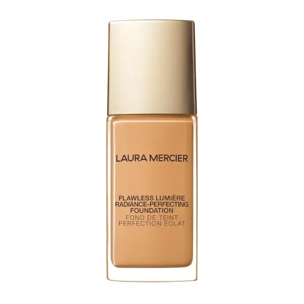 Laura Mercier Flawless Lumiere Foundation, 15HR Hydration, Medium to Full Coverage, Improves the Look of Dull and Dry Skin, Luminous Finish, Non-Comedogenic, Vitamin C Infused