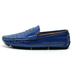 Men's Casual Loafers Slip On Leather Shoes Lightweight Driving Shoes Moccasins Classic Penny Loafer Flats Boat Shoes