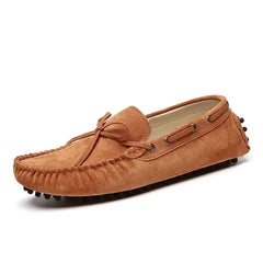 Men's Casual Loafers Slip On Leather Shoes Lightweight Driving Shoes Moccasins Classic Penny Loafer Flats Boat Shoes