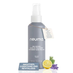 Neuma Neu Repair Leave In Hair Treatment Travel Size Hair Repair Treatment for Damaged Hair - Smooths, Conditions, Shields, Softens, Protects, Strengthens, Lemon, Lavender & Fir Needle Scent