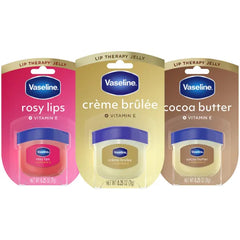 Vaseline Lip Therapy Variety 3-Pack