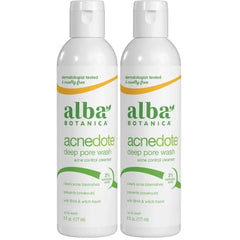Alba Botanica Acnedote Maximum Strength Deep Pore Wash, 6 Oz