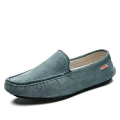 Men's Casual Loafers Slip On Leather Shoes Lightweight Driving Shoes Moccasins Classic Penny Loafer Flats Boat Shoes Big Size