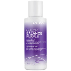 Joico Color Balance Purple Shampoo | For Cool Blonde or Gray Hair | Eliminate Brassy Yellow Tones | Boost Color Vibrancy & Shine | UV Protection | With Rosehip Oil & Green Tea Extract
