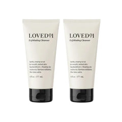 Loved01 Face & Body Exfoliating Cleanser, John Legend Skincare, Hydrating Exfoliant with Aloe, Improves Skin Texture & Tone, with Mandelic Acid & Bamboo Powder for Gentle Combined Exfoliation, 6 oz