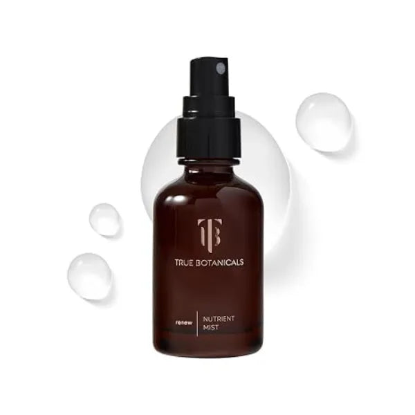 True Botanicals Renew Nutrient Mist Deeply Hydrates & Refreshes On the Go Dermatologist Tested, Non-Toxic, Hypoallergenic, Vegan, MADESAFE Certfied