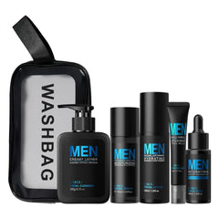 LAIKOU Men's Skin Care Set, Gifts for Men, Skincare Gift Set, Men Skincare with Facial Cream, Facial Cleanser, Facial Toner Father's Day Christmas Birthday Valentines for Him Dad Son Husband Boyfriend
