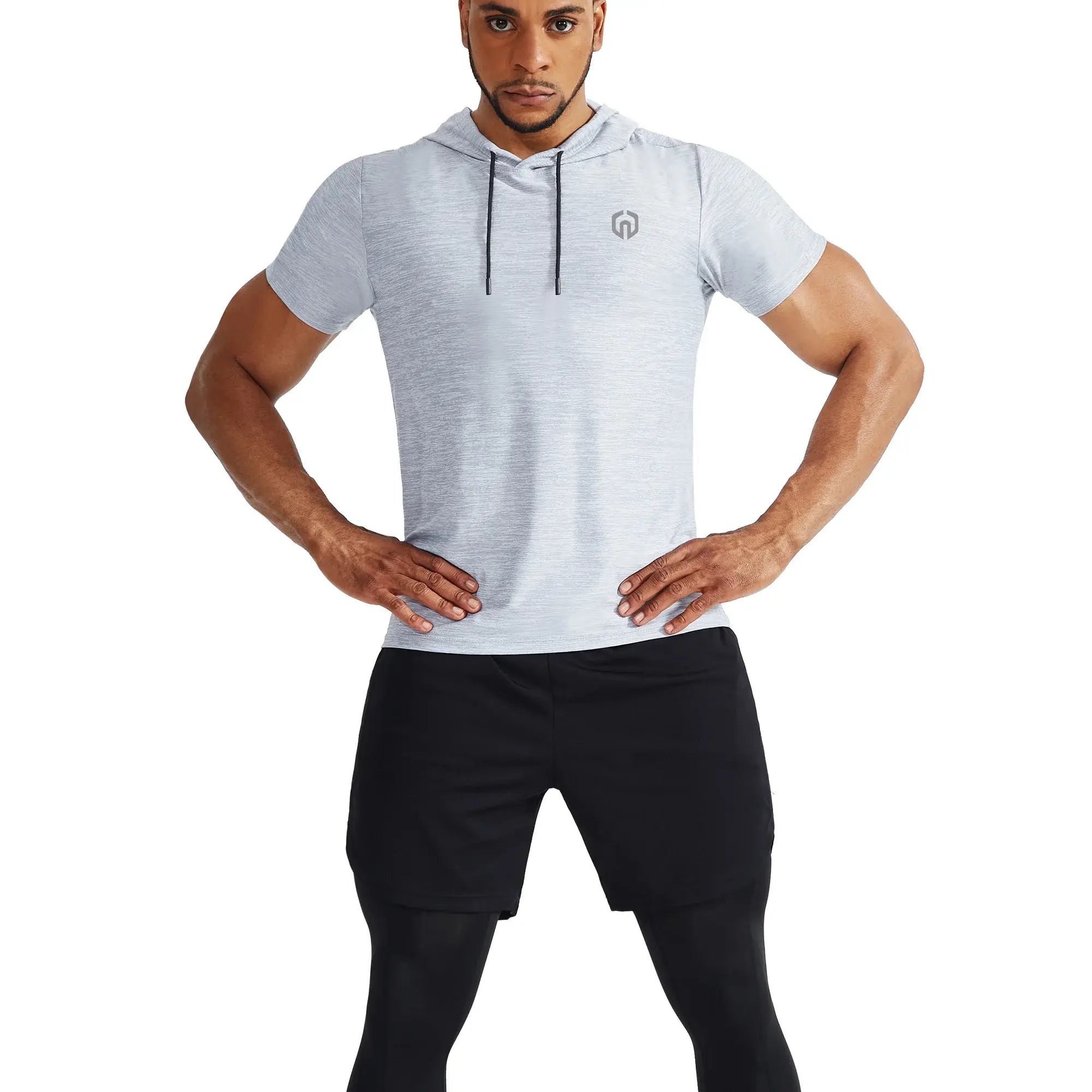 NELEUS Mens Workout Shirts Hoodie Running Athletic Dry Fit Long